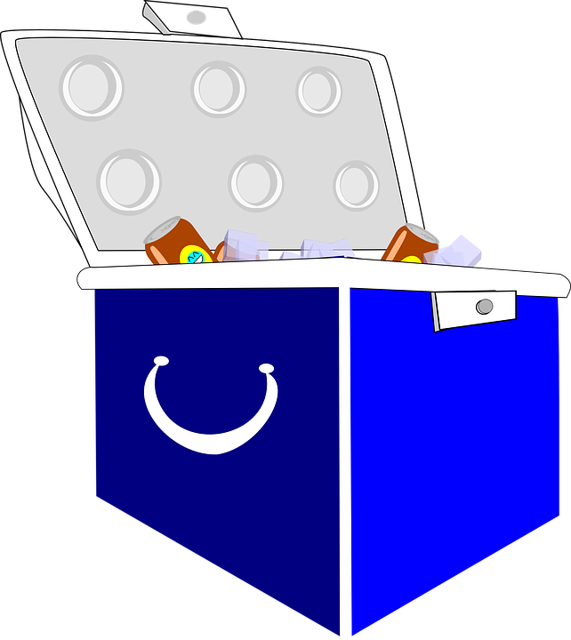 переносний міні-холодильник термоконтейнер