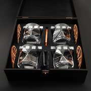 ���������� ����� ��� ���������� ����� �� ��������� Bormioli Rocco Cassiopea Whisky Stones 330�� WS406