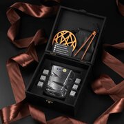 ������������ ���� ��� ����������� ��� � �������� Bohemia Zig-Zag Whisky Stones 300�� WS109