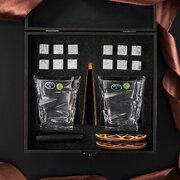 ���������� ����� ��� ���������� ����� �� ��������� Bohemia Zig-Zag Whisky Stones 300�� WS209