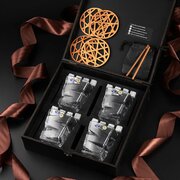 ���������� ����� ��� ���������� ����� �� ��������� Bohemia Zig-Zag Whisky Stones 300�� WS409