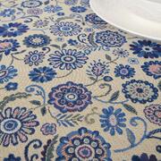 ���������� � ���������� ����������� �������� �������� 160�320�� FioriBluITMantel-160x320D