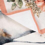 ���� �������� ������� Vases with flowers 50�70�� 29458-VASItowel-2setA