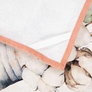 ���� �������� ������� Vases with flowers 50�70�� 29458-VASItowel-4set