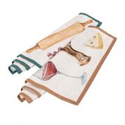 ���� �������� ������� Italian cuisine Appetizers 50�70�� 29489-FOODtowel-2setB