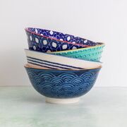 ���� ��� Red and Blue Hues 15,5�� KCBOWL15PK4BLU