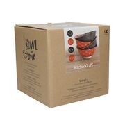 ���� ��� Red and Black Floral 15,5�� KCBOWL15PK4RBK