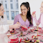 ����� ������������� Teas & C's Silk Road Cherry Red 33�15,5�� HV0175