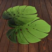 ���� ������� ������������� Leaves 45�38�� LEAVES-Monstera-6set