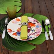 ����� �������� ������������� Leaves 46�42�� LEAVES-Philodendron-6set