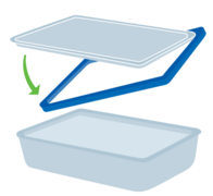 ����� ��� �������� �� ������� Pure Glass 24�19�8�� 243A000/8044