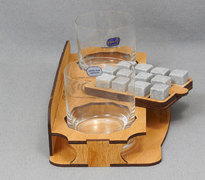 ����� ��� ����� (12 ������) + �������+�������+��������� VIP Whisky Stones 2�� WS006