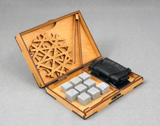 ������ ��� ��� (9 �������) + ����� + ������ VIP Whisky Stones 2�� WS04