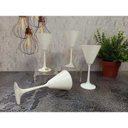 Набор бокалов для мартини эспрессо Pralines White 90мл b40916-D5176