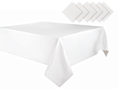 Скатертина+серветки milk 140х260см 736-004