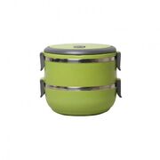 Ланч-бокс двойной 1,4л KM-2106-GR