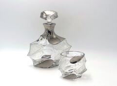Набор для виски Calypso Platinum and Mat Cut 800мл/300мл 49J49/1/80J07/080+300