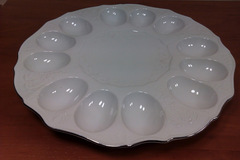 Поднос для яиц Bernadotte Деколь, отводка платина 27см