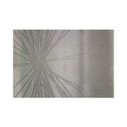 Коврик сервировочный лучи серый 45х30см К2016-44