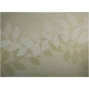 Коврик сервировочный лист зеленый 45х33см КВ019-1