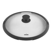 Крышка черная 28см 50248