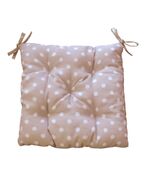 Подушка для стільця Горох беж 40х40см 4823093406209