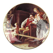 Тарілка декоративна Happy Life 25см 25-GR-1452