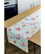 Ранер Писанка голубая 40х140см 4823093445024