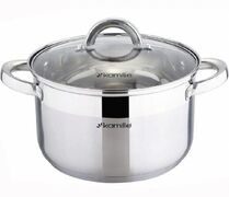 Кастрюля с крышкой 6,5л KM-5624S