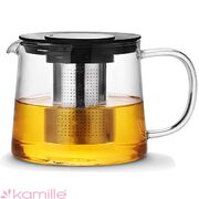 Чайник заварочный с крышкой и ситечком 1л KM-0776M