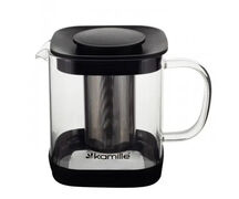 Чайник заварочный с крышкой и ситечком 600мл KM-0777S