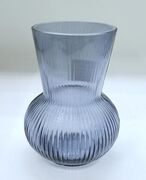 Ваза Mono серая 17см 6841681