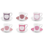 Набор чашек для кофе с блюдцами myCOFFEE Sugar 90мл 387715