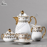 Кофейный сервиз мокка Menuet Золотой орнамент 6/17