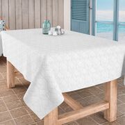 Скатертина з акриловим покриттям Manno Blanco 140х250см 111003863