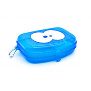 Ланч-бокс із роздільником синій 20x14x6см 970462