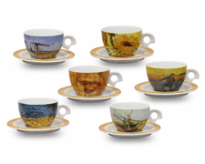 Набор чашек для чая с блюдцами Dova 2650000 350мл