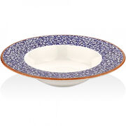 Тарілка для пасти Tinta Edera Cobalt 25см TN-EС-GT-25-CK