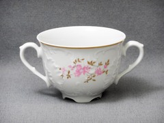 Набір бульйонниць без блюдець Rococo 9704 330мл