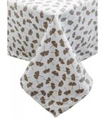 Скатерть Macao гинкго беж 133х133см 4823093446878