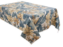Скатерть водонепроницаемая Versalles Flor Oceano 140х240см 715-309