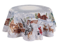 Скатерть Bernard lurex 140см 732-270