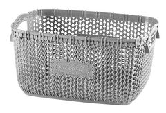 Корзина Виолетта 20х13,5х26,5см 1008 ANTRASIT - в интернет-магазине Мир посуды Корзина Виолетта 20х13,5х26,5см 1008 ANTRASIT - Мир посуды