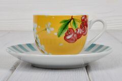 Чашка для кофе с блюдцем April 100мл 56395-1