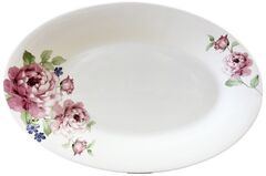 Блюдо овальне Rose 2 25,5х16,5см YF6024-5