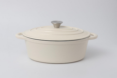 Гусятница с крышкой Tierra cream 4л 830089