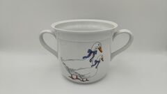 Кружка Чешская с двумя ручками Гуси 3л 20156 22608 U666