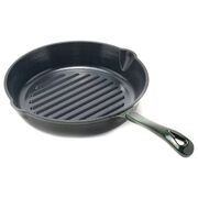 Сковорода-гриль Majolica темно-зеленая 26см 2289