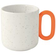 Кружка Creative -White- orange 350мл R1740#CRWO