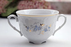 Набір бульйонниць без блюдець Rococo 9706 330мл